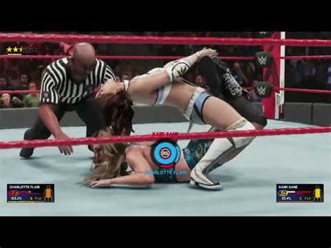 Kairi Sane C Vs Charlotte Flair NXT Womens Championship Match WWE