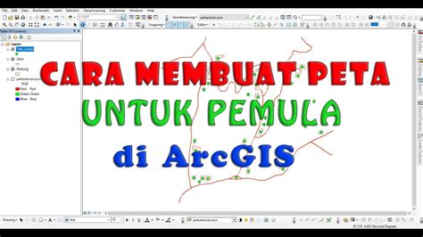 Tutorial Membuat Peta Administrasi Dengan Arcgis Youtube Peta