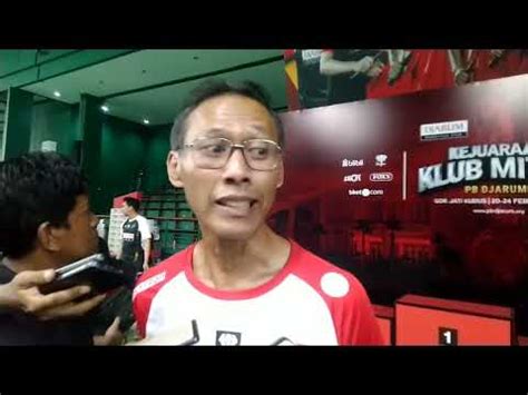 Kejuaraan Bulu Tangkis Mitra Klub Pb Djarum Selesai Begini Respon