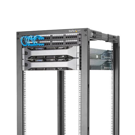 25u Adjustable Depth 4 Post Server Rack Server Racks United Kingdom