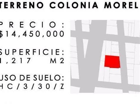 Venta Lote De Terreno En Colonia Jard N Balbuena Venustiano Carranza