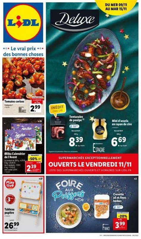 09 11 2022 15 11 2022 Catalogue De La Semaine Lidl