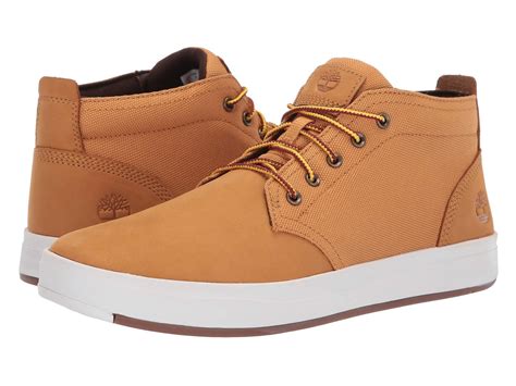 Timberland Davis Square Leather And Fabric Chukka For Men Lyst