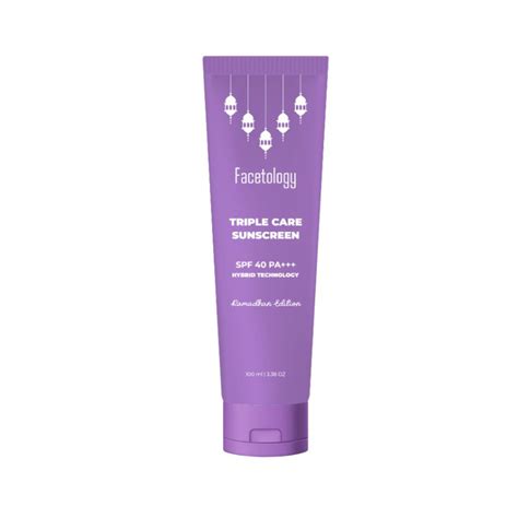 FACETOLOGY Triple Care Sunscreen 100ML Lazada Indonesia