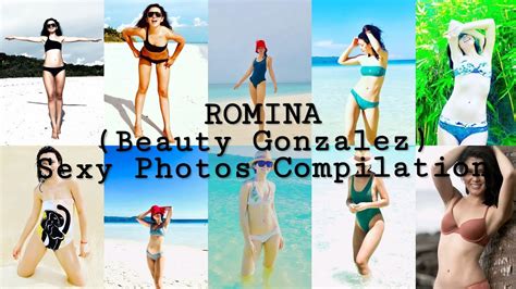 ROMINA SEXY PHOTOS COMPILATION BEAUTY GONZALES YouTube