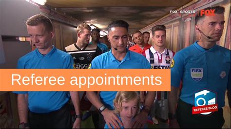 Referee Appointments Dutch Referee Blog