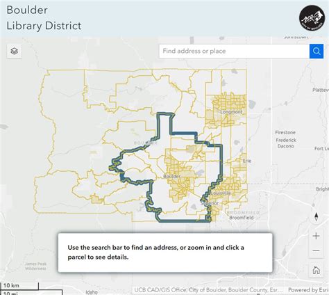 Boulder Public Library District Formation Boulder Public Library District