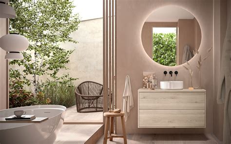 Conjuntos muebles de baño con lavabo espejo y aplique