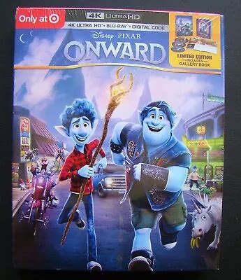 Disney Pixar ONWARD 4k Bluray Digital Grelly USA