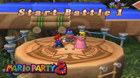 Mario Party 8 Star Battle Arena Battle 1 DK S Treetop Temple YouTube