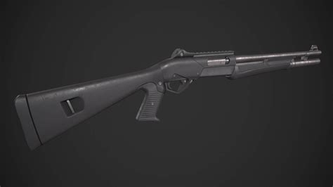 Benelli Super Nova Shotgun 3D Model By Yn Delmund