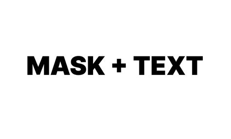 How to create a text clip mask on scroll animation with React, CSS and Next.js