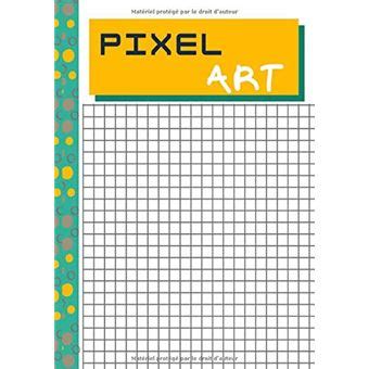 PIXEL ART cahier quadrillé A4 Cahier de dessin ou carnet de notes