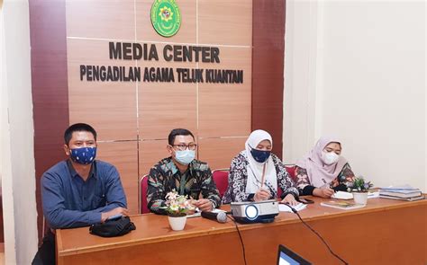 Pengadilan Agama Teluk Kuantan Ikuti Pembinaan Teknis Yustisial Secara