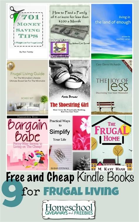 9 Free And Cheap Books For Frugal Living