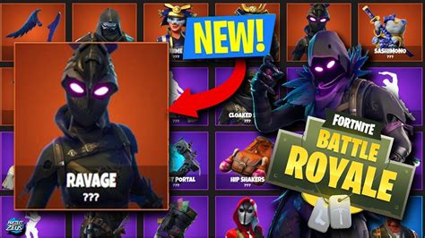 New Ravage Female Raven Skin More Legendary Skins Coming Soon