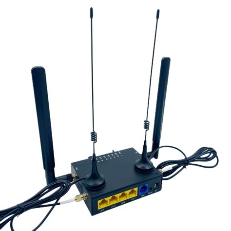 Industrial 4g Lte Broadband Router With Dinrail Wifi Router And