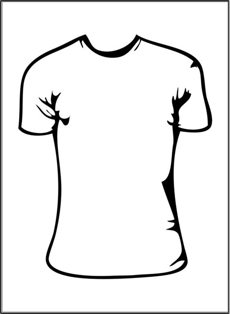 T Shirt Templates Clipart Best