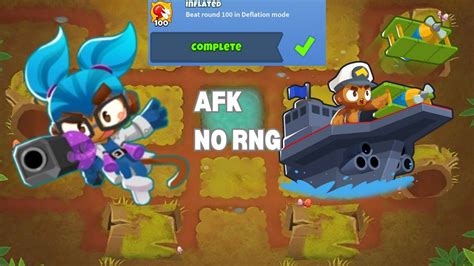 BTD6 Round 100 Deflation Guide Inflated Achievement No Micro No