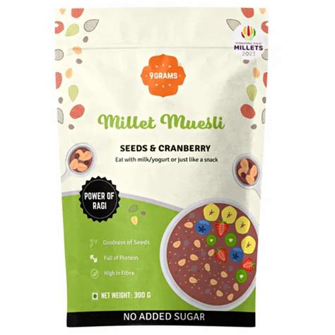 Millet Muesli Seeds Cranberry G At Kg In Noida Id