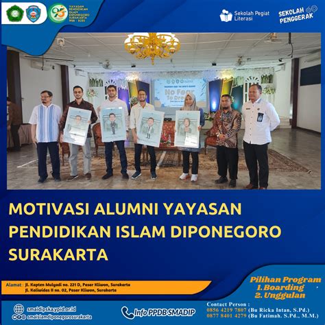 Motivasi Alumni Yayasan Pendidikan Islam Diponegoro Surakarta Sma