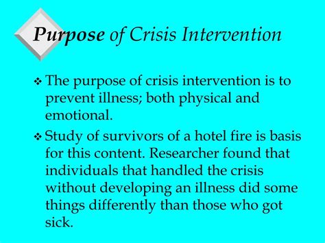 Maturational Crisis