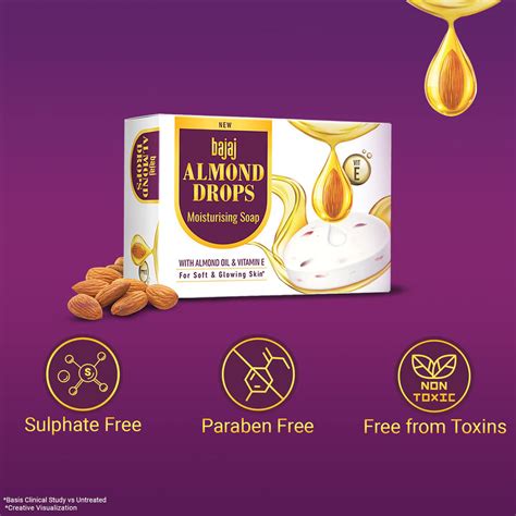 Bajaj Almond Drops Moisturising Soap Gm Price Uses Side Effects