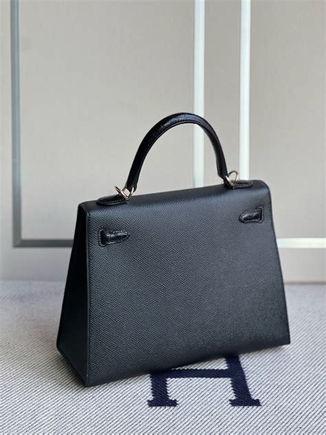 越南愛馬仕凱莉包價格 Hermes Kelly 25 Touch Epsom89 Black Rghw Qatar Kuwait