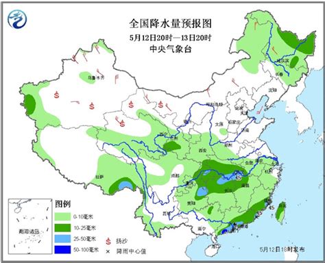 明日强降雨再度来袭 江南华南东部雨势最强 中国气象局政府门户网站