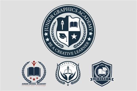 Education Academy Logo Design Templates Graphic By Jamandesign360