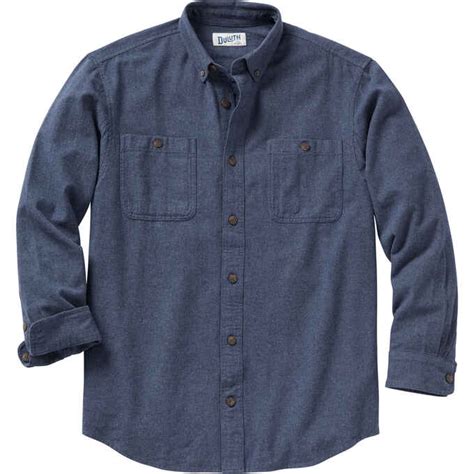 Mens Free Swingin Slim Fit Flannel Solid Shirt Duluth Trading Company