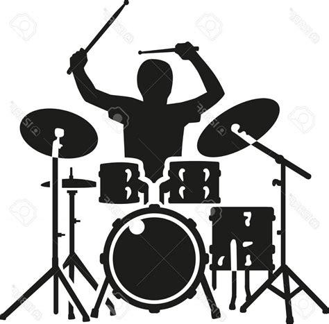 Drum Set Vector at Vectorified.com | Collection of Drum Set Vector free ...