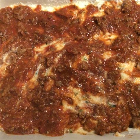 Classic Lasagna With Meat Sauce From Cooking Light Reciperealities