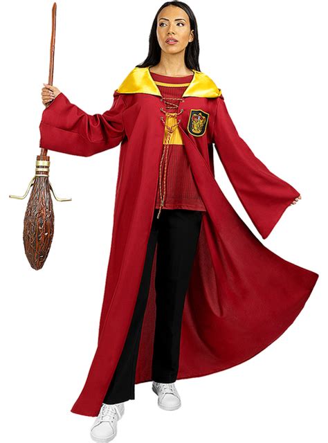 Disfraz De Quidditch Gryffindor Para Adulto Harry Potter