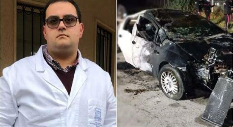 Auto Si Schianta E Prende Fuoco Ugo Vinci Muore Carbonizzato A Anni