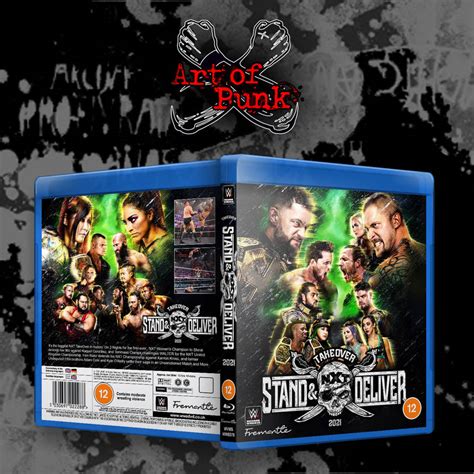 Wwe Nxt Takeover Stand And Deliver Blu Ray Cover By Artofpunk On