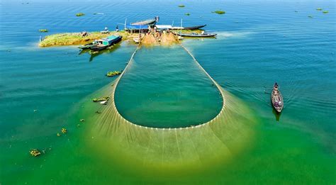 Kaptai Lake In Birds Eye View Bangladesh Now