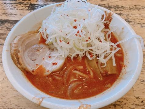 『辛みそラーメン＋ネギ盛り＋ライス』麺処 慶のレビュー ラーメンデータベース