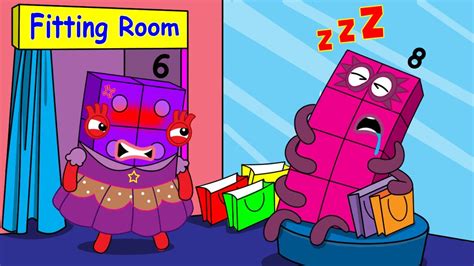 Don T Feel Upset Numberblocks 6 Numberblocks Fanmade Coloring Story Youtube