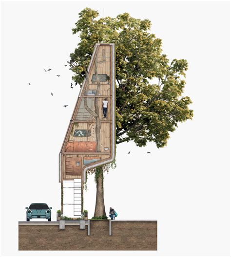 Matthew Chamberlain Proposes Street Tree Pods To Alleviate London S Housing Crisis