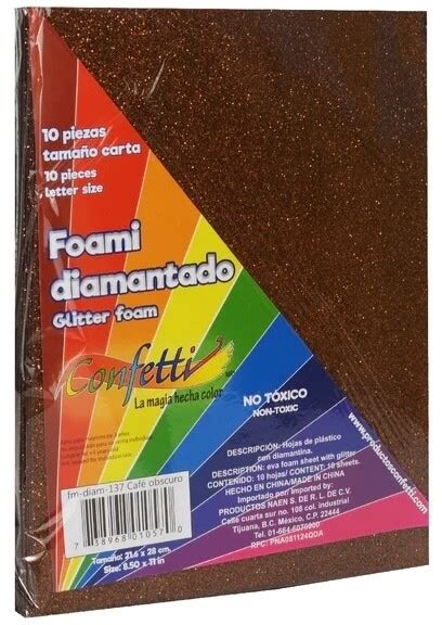 Foamy Carta C 10 Cafe Diamantado