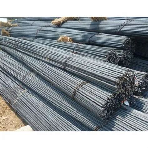 Mm Mild Steel Tmt Round Bar For Construction Grade Fe At