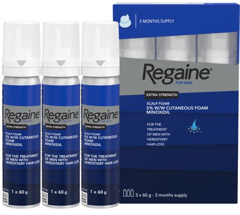 Regaine® For Men Extra Strength Scalp Foam For Hair 49 Off