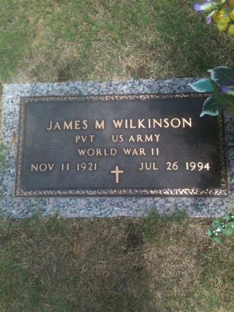 James Millard Wilkinson 1921 1994 Find A Grave Memorial