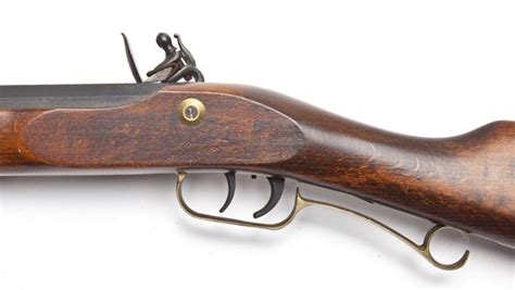 Sold Price Cva Hawken Flintlock Rifle 50 Cal Invalid Date Est