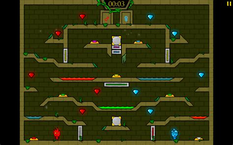 Онлайн игра Огонь и Вода 5: Пять элементов (Fireboy and Watergirl 5 ...