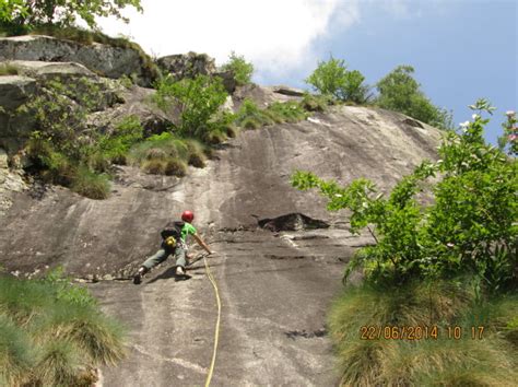 On Ice It Report Roccia Val Masino Via Arko Magico