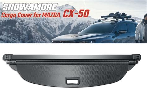 Snowamore Cargo Cover Fit For Mazda Cx Cx Retractable