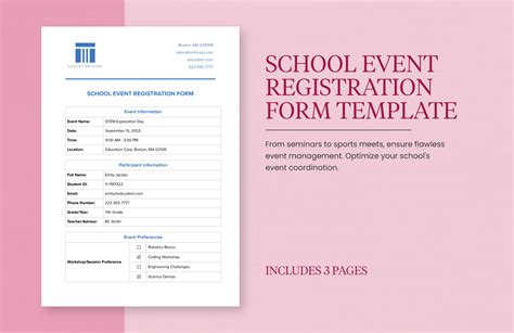 FREE 29 Event Form Samples In MS Word Google Docs PDF