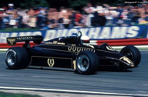 Elio De Angelis John Player Special Lotus Ford Cosworth Dfv